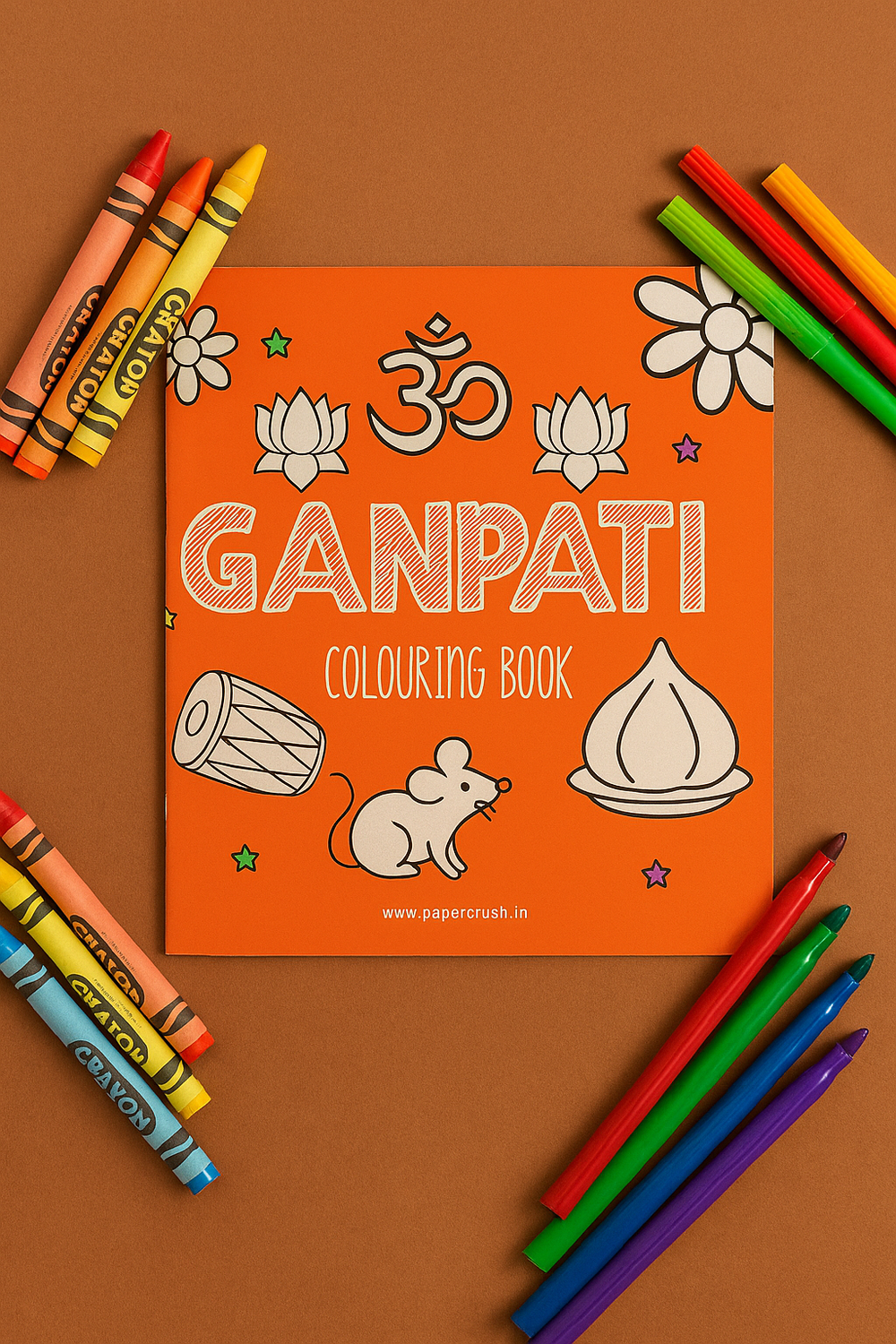 Ganpati’s Little Artist | Ganpati Colouring Book