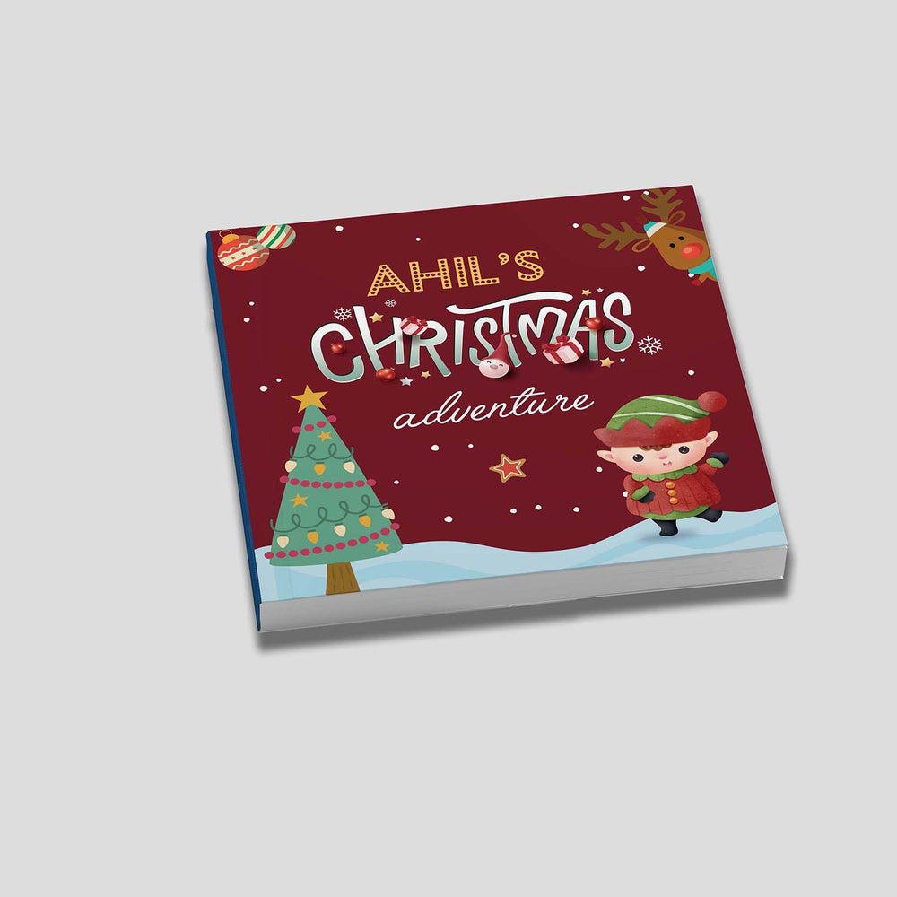 Personalized Christmas Story Book for Boys