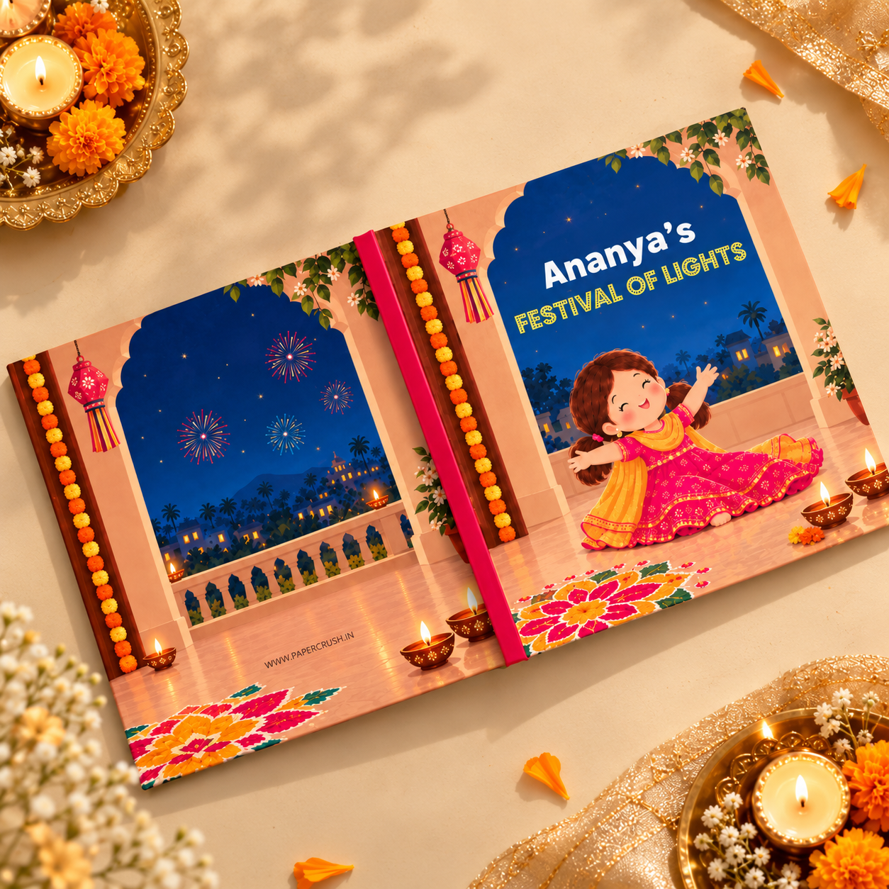 
                  
                    Personalised Diwali Story Book
                  
                