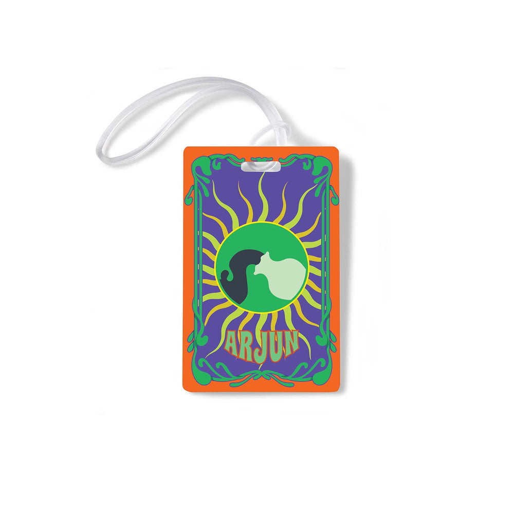 Zodiac Luggage Tags Set of 4 For Boys