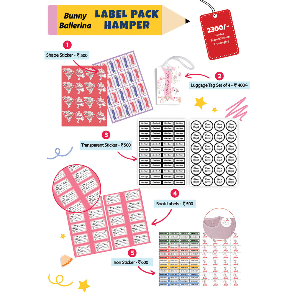 Label Pack Hamper - Girls