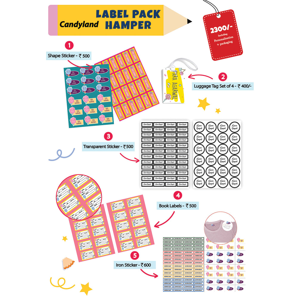 Label Pack Hamper - Girls