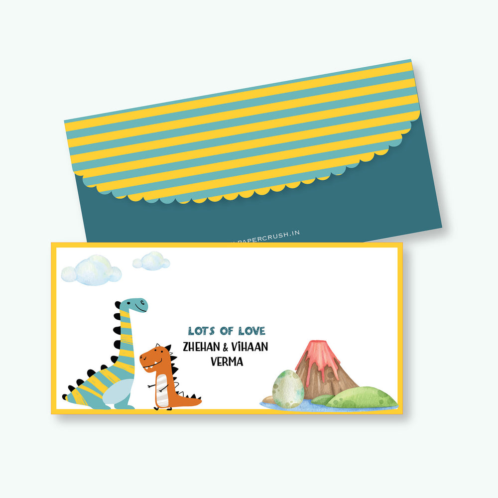 Sibling Cards for Brothers - Dino