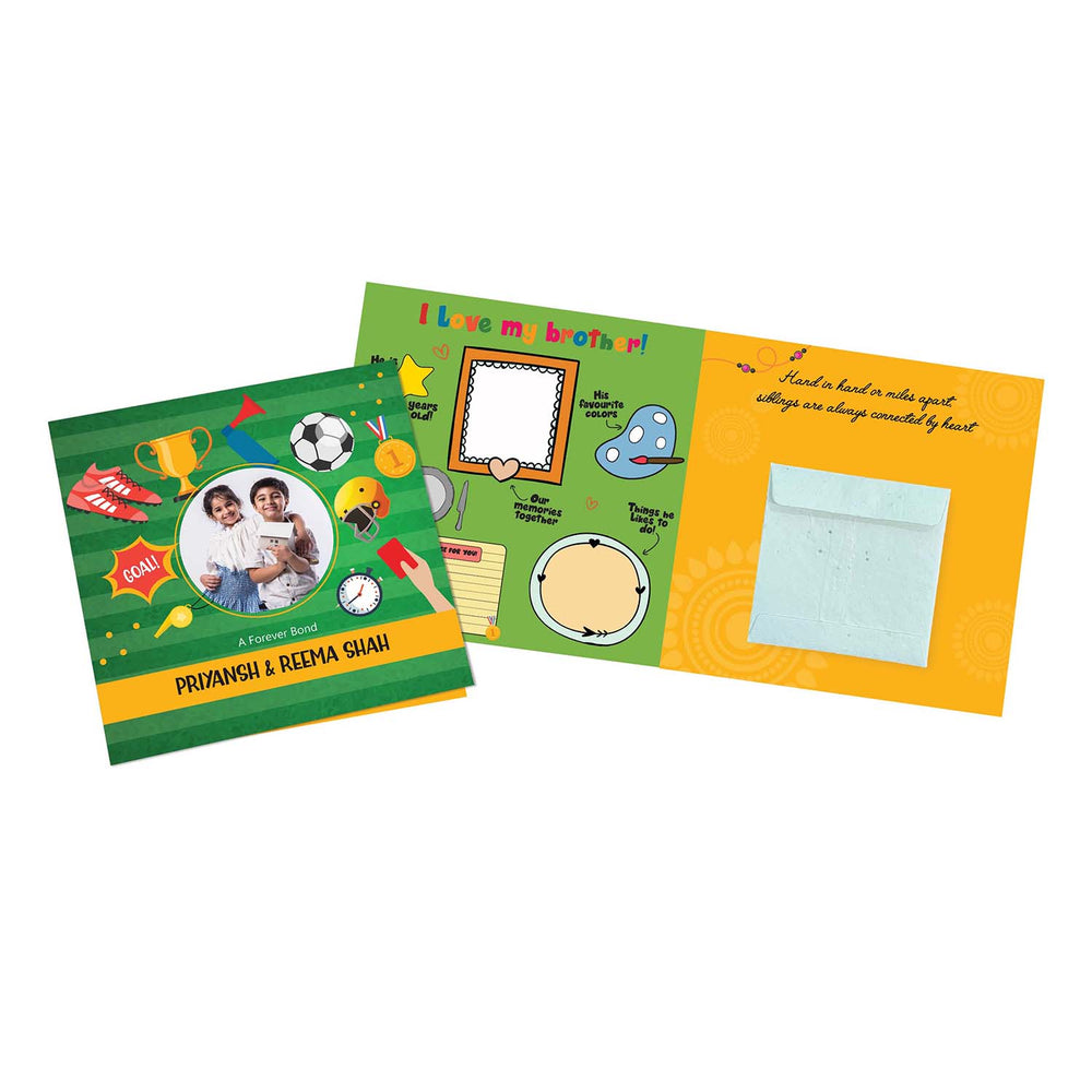 Rakhi Greeting Card