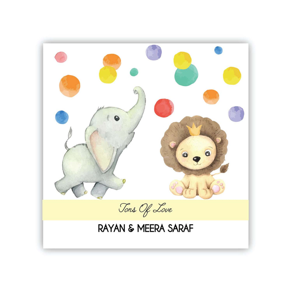 Gift Tag for Sister & Brother - Set of 24
