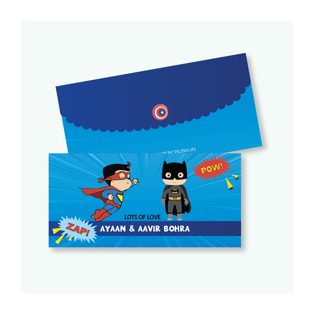 Sibling Cards for Brothers - Superhero