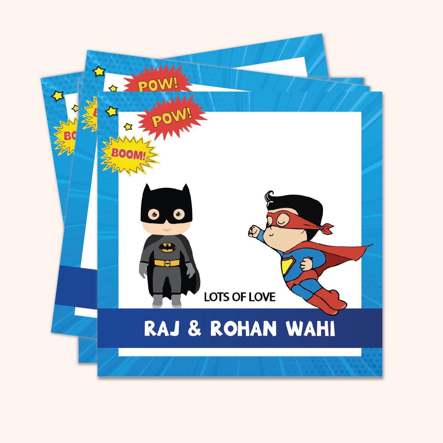
                  
                    Sibling Cards for Brothers - Superhero
                  
                