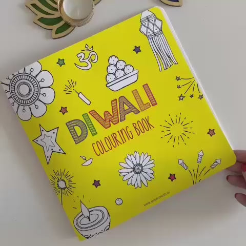 
                  
                    Load and play video in Gallery viewer, Diwali Coloring Book
                  
                