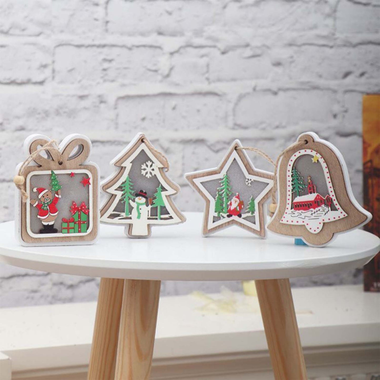
                  
                    Personalised Wooden Pearl Shaped Light Charms
                  
                