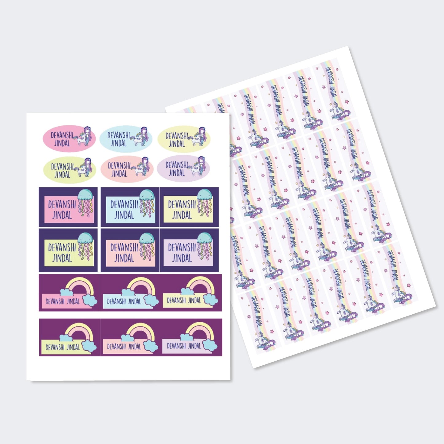 
                  
                    Sticker Sheet - Set of 2 A4
                  
                