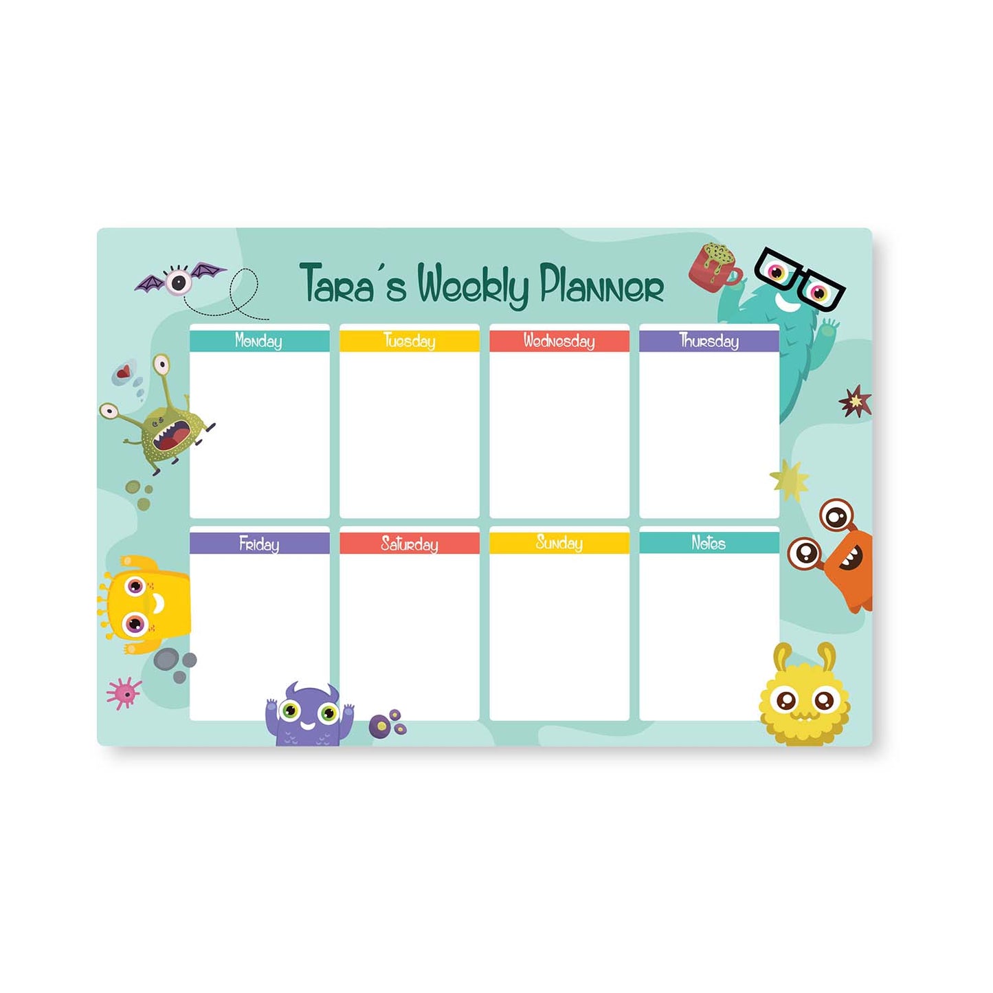 
                  
                    Top Magnetic and Erasable Weekly Planner
                  
                