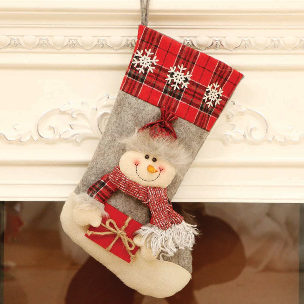 
                  
                    Stocking - Red Gifts and Snowflake
                  
                